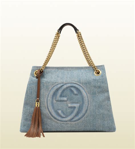 gucci blue denim